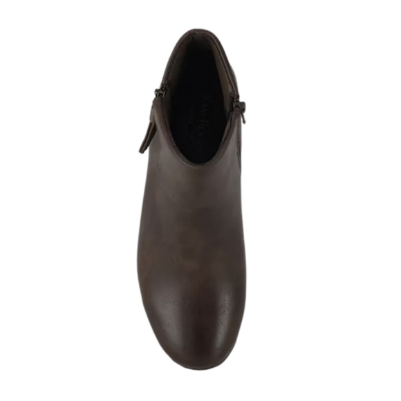 Women's PU Leather Ankle Booties - Picture 16 of 16